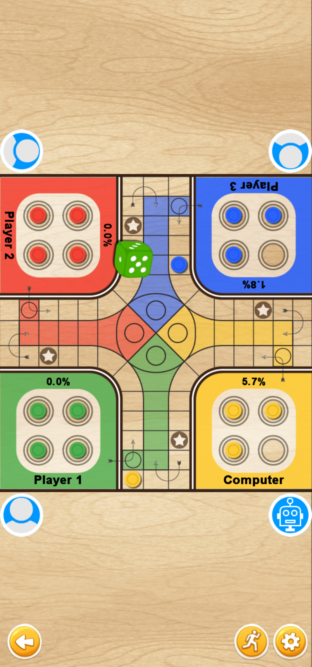 اسکرین شات 3 بازی Ludo Neo-Classic: King of Dice