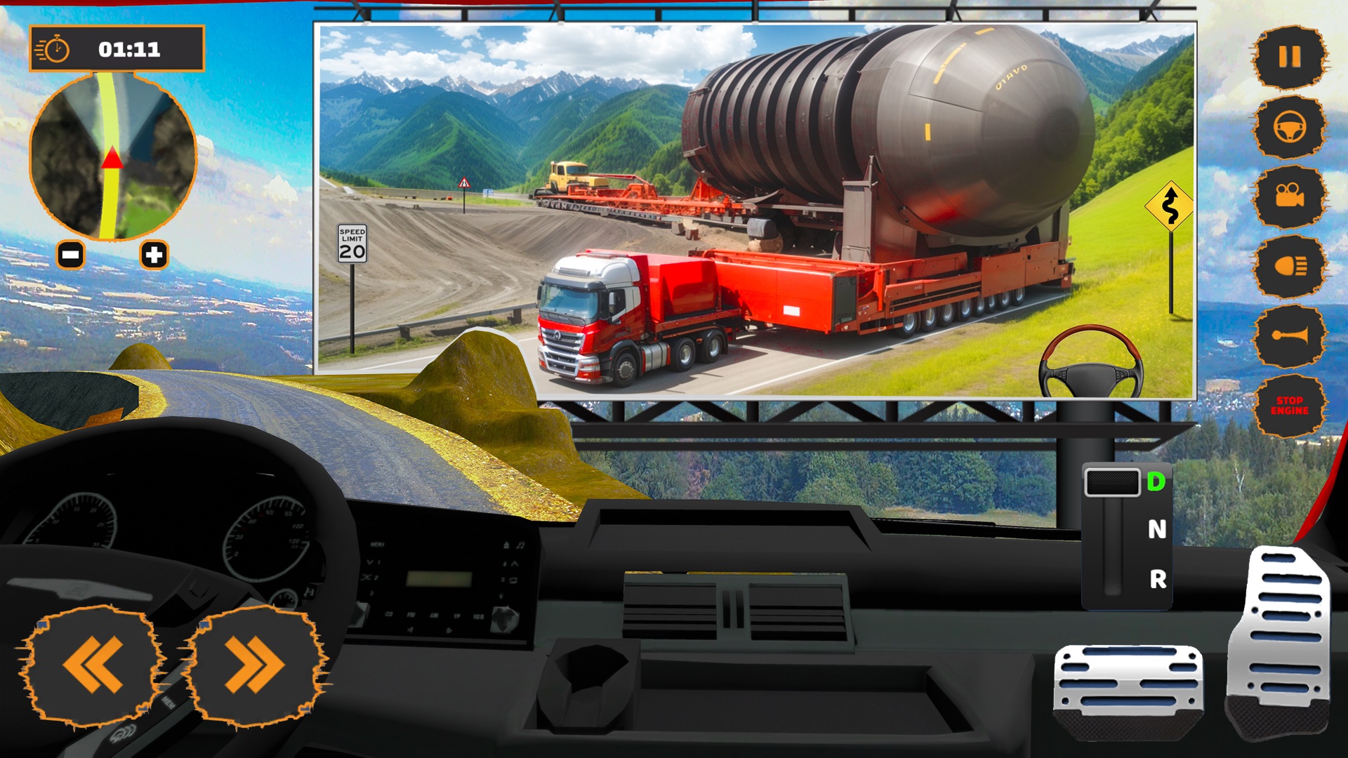 اسکرین شات 2 بازی Heavy Truck Cargo Transport 24