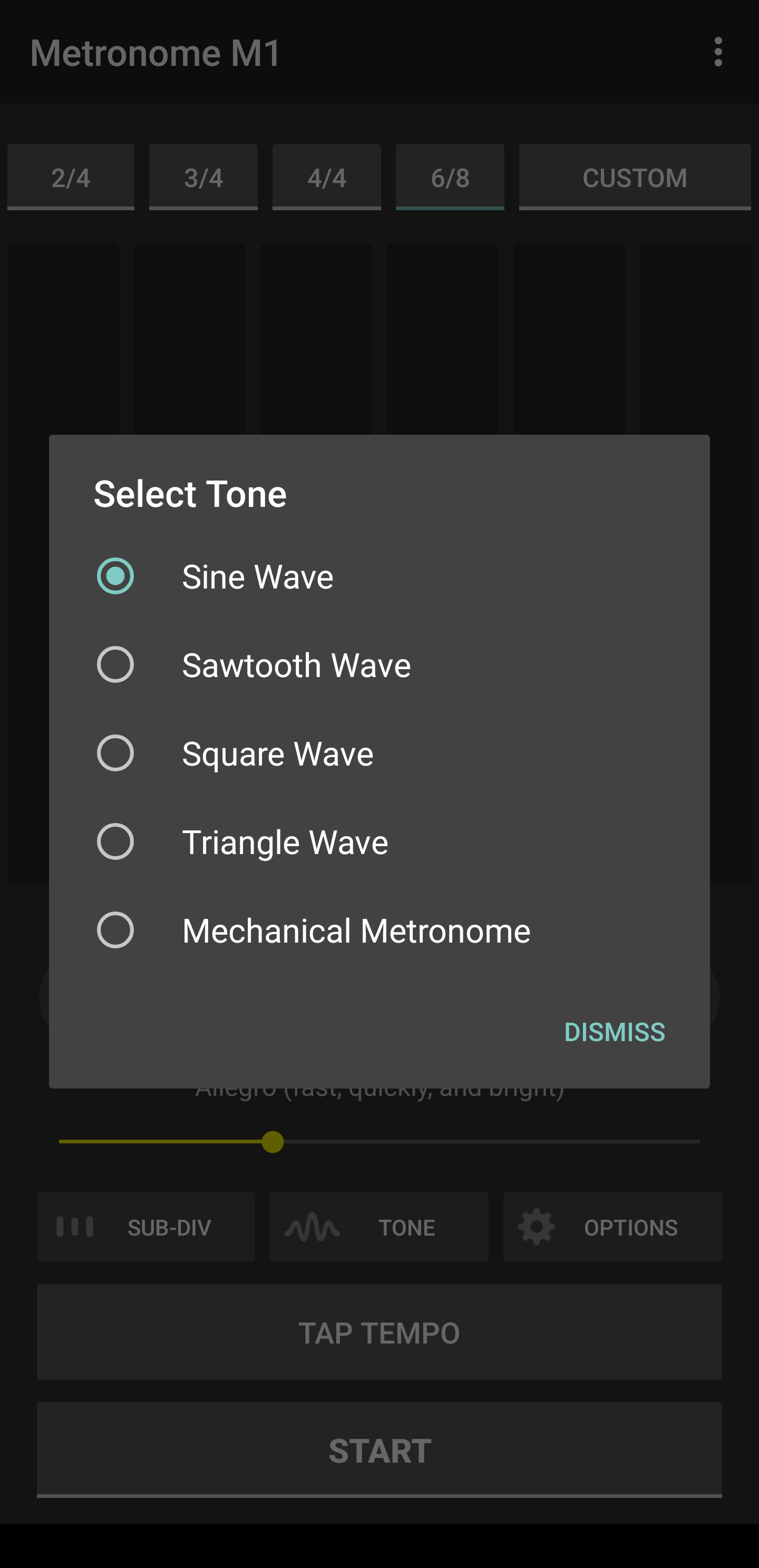 اسکرین شات 4 برنامه Metronome M1