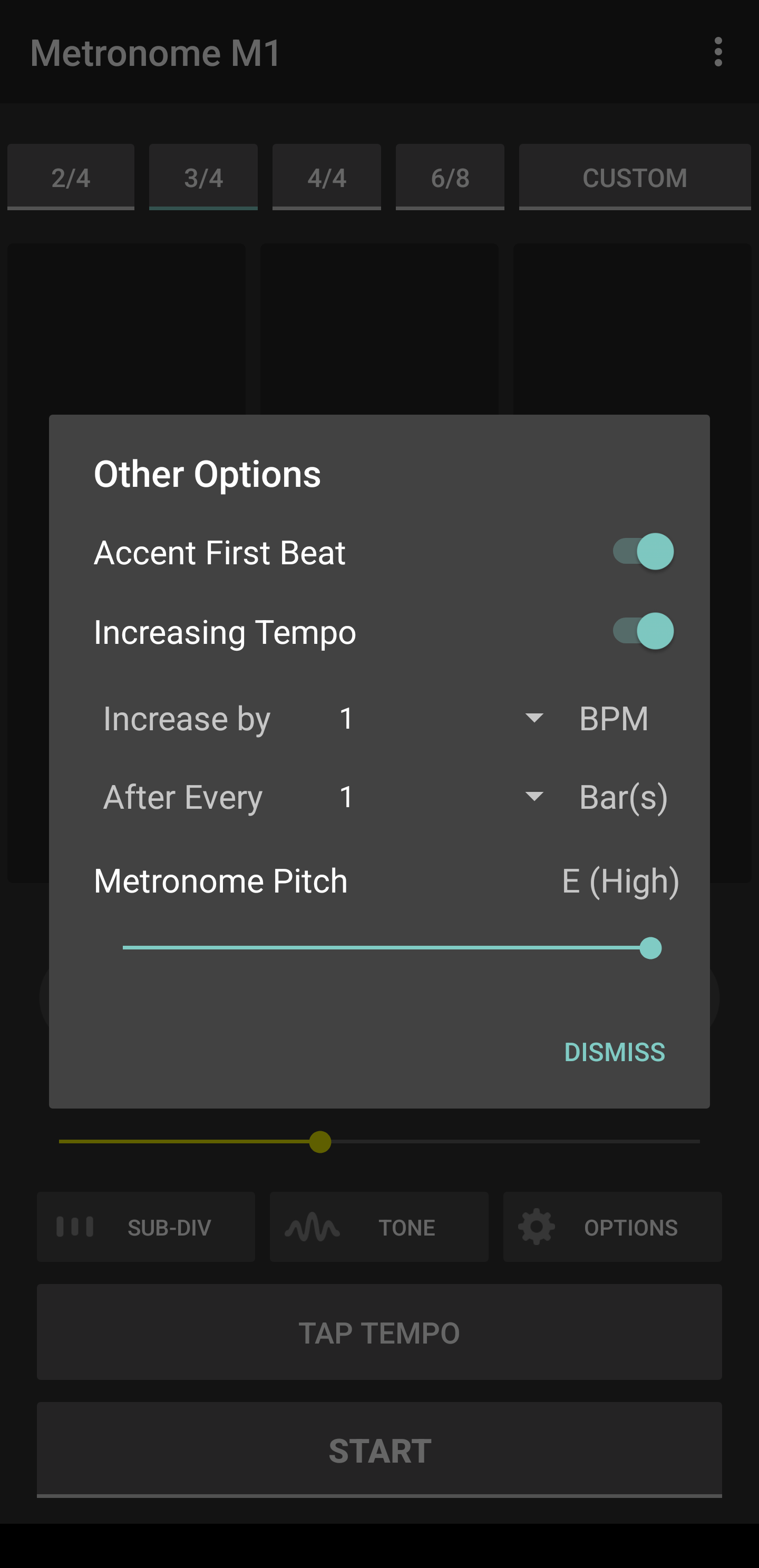اسکرین شات 6 برنامه Metronome M1