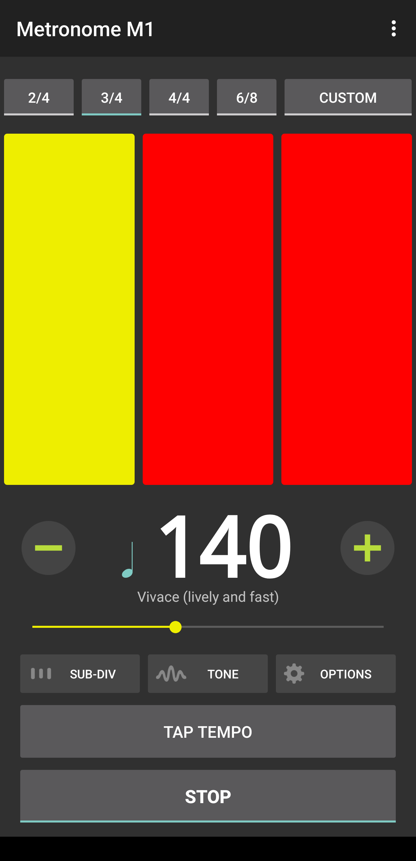 اسکرین شات 5 برنامه Metronome M1