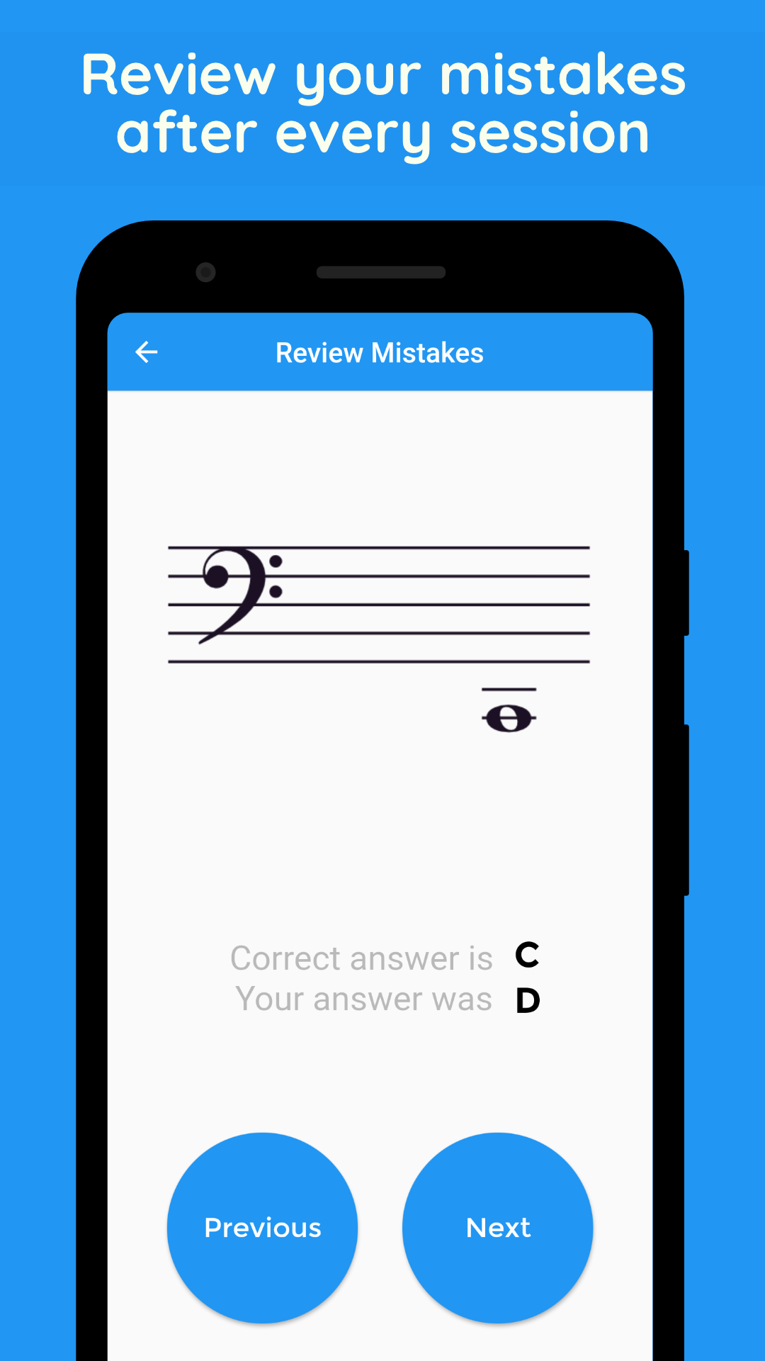 اسکرین شات 3 بازی Music Tutor (Sight Reading)