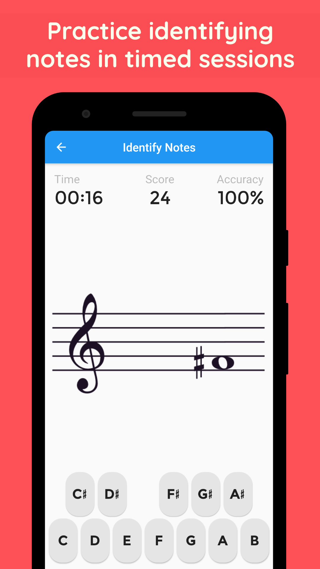 اسکرین شات 2 بازی Music Tutor (Sight Reading)