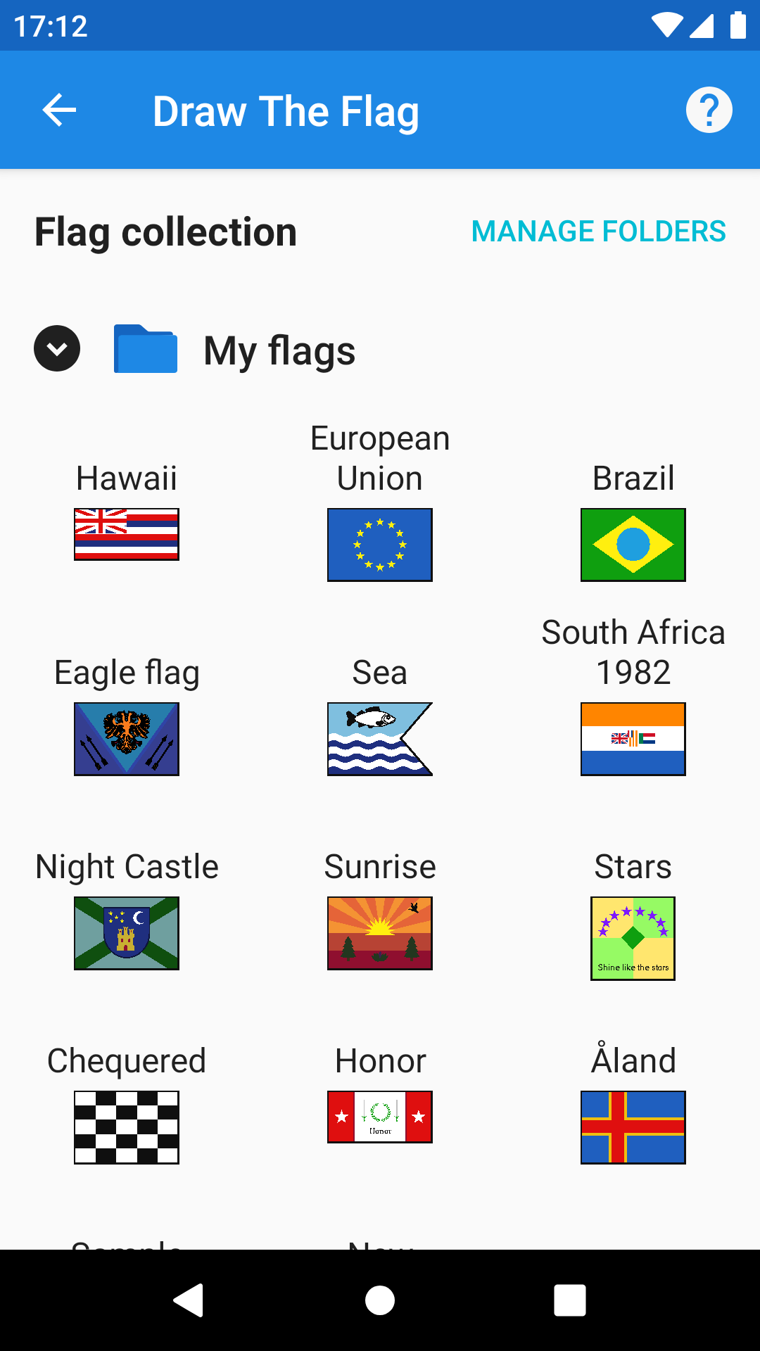اسکرین شات 3 بازی Draw The Flag - Quiz & Maker