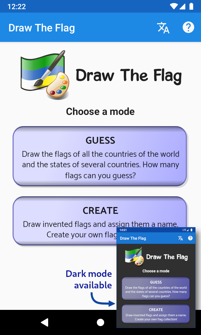 اسکرین شات 1 بازی Draw The Flag - Quiz & Maker