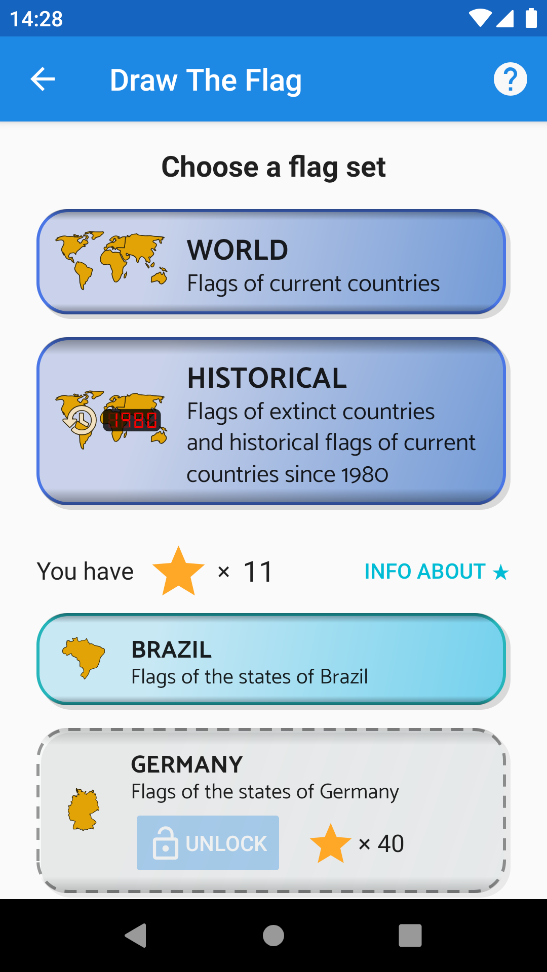 اسکرین شات 2 بازی Draw The Flag - Quiz & Maker