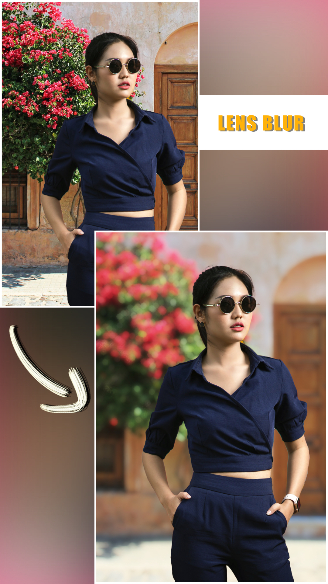 اسکرین شات 2 برنامه Auto blur: blur background