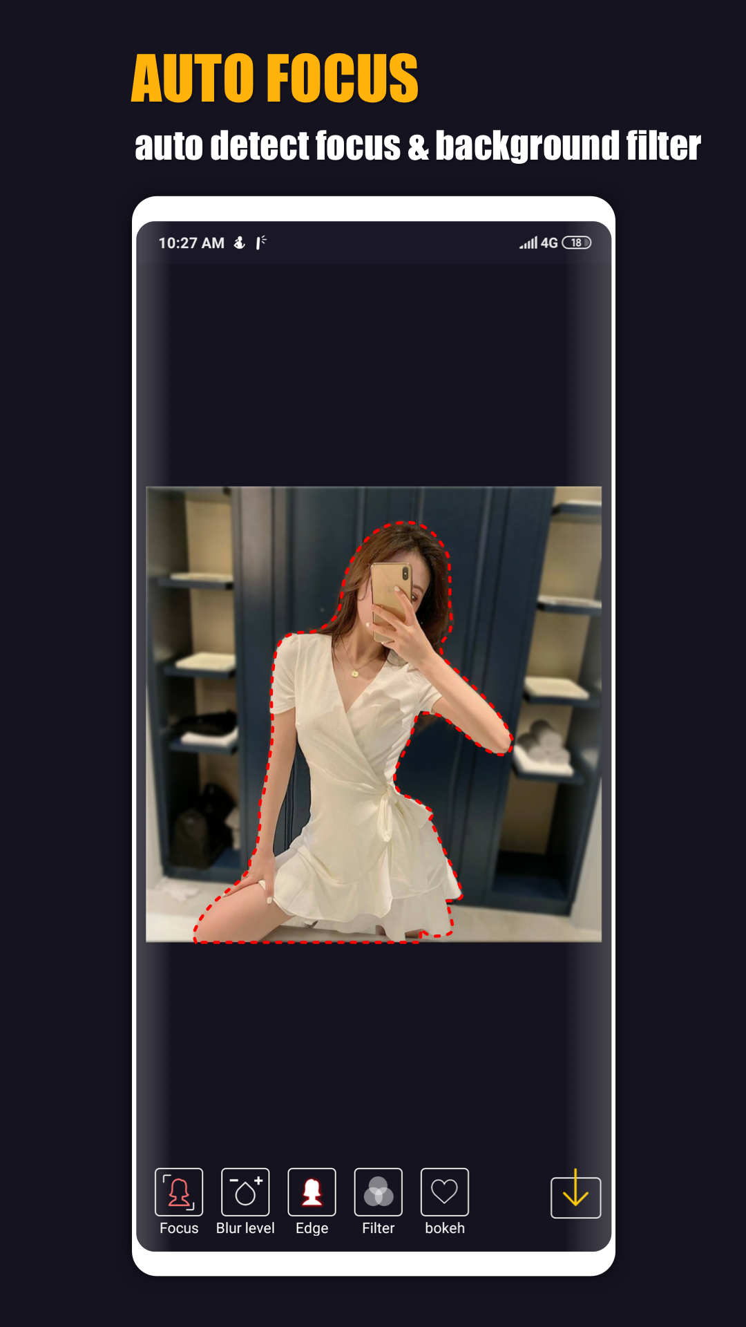 اسکرین شات 7 برنامه Auto blur: blur background