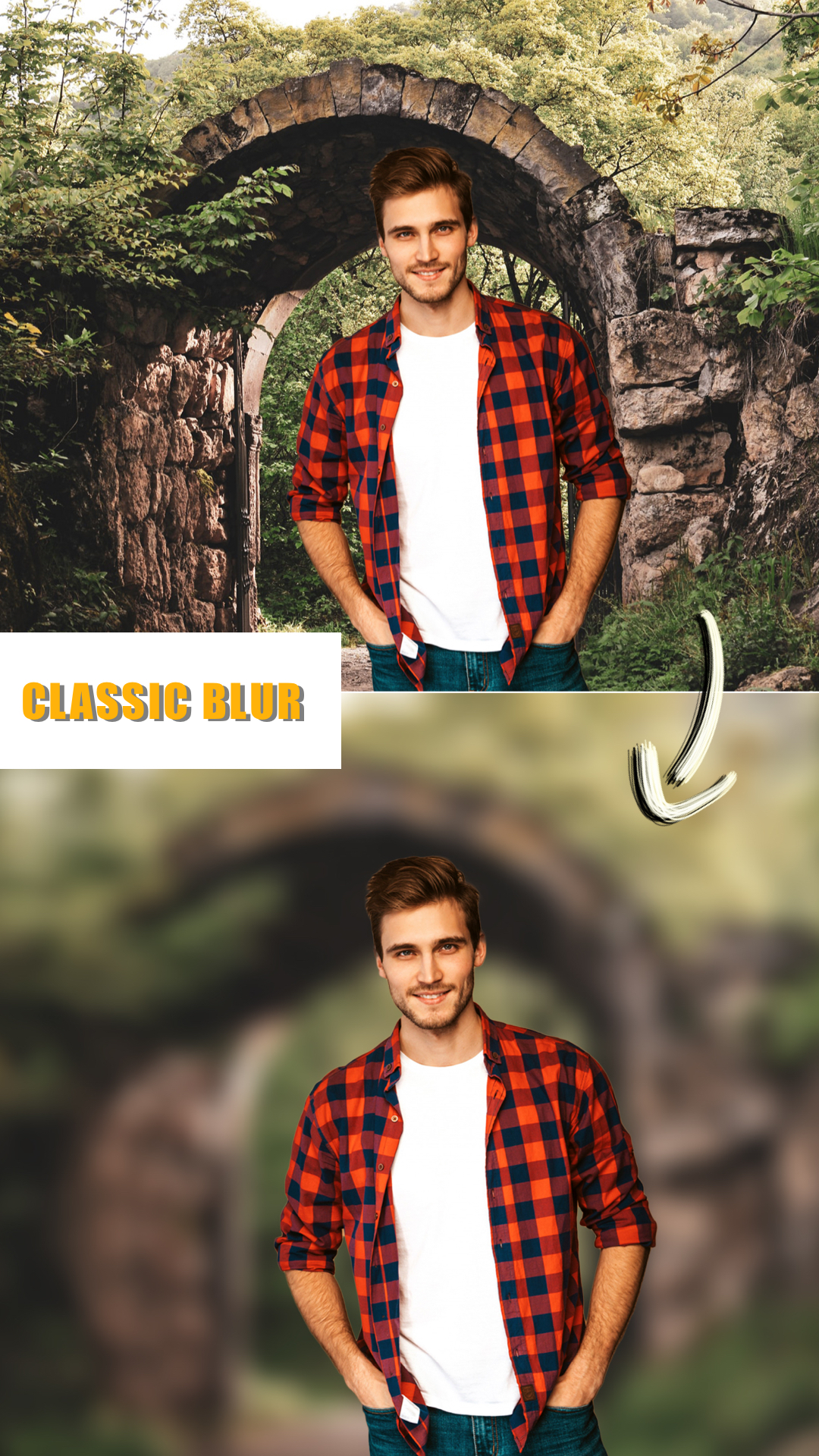 اسکرین شات 1 برنامه Auto blur: blur background