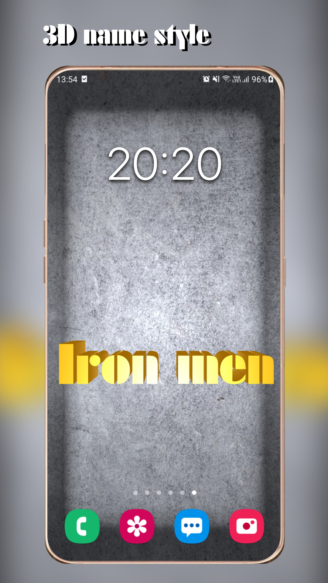 اسکرین شات 2 برنامه Rolling live wallpaper
