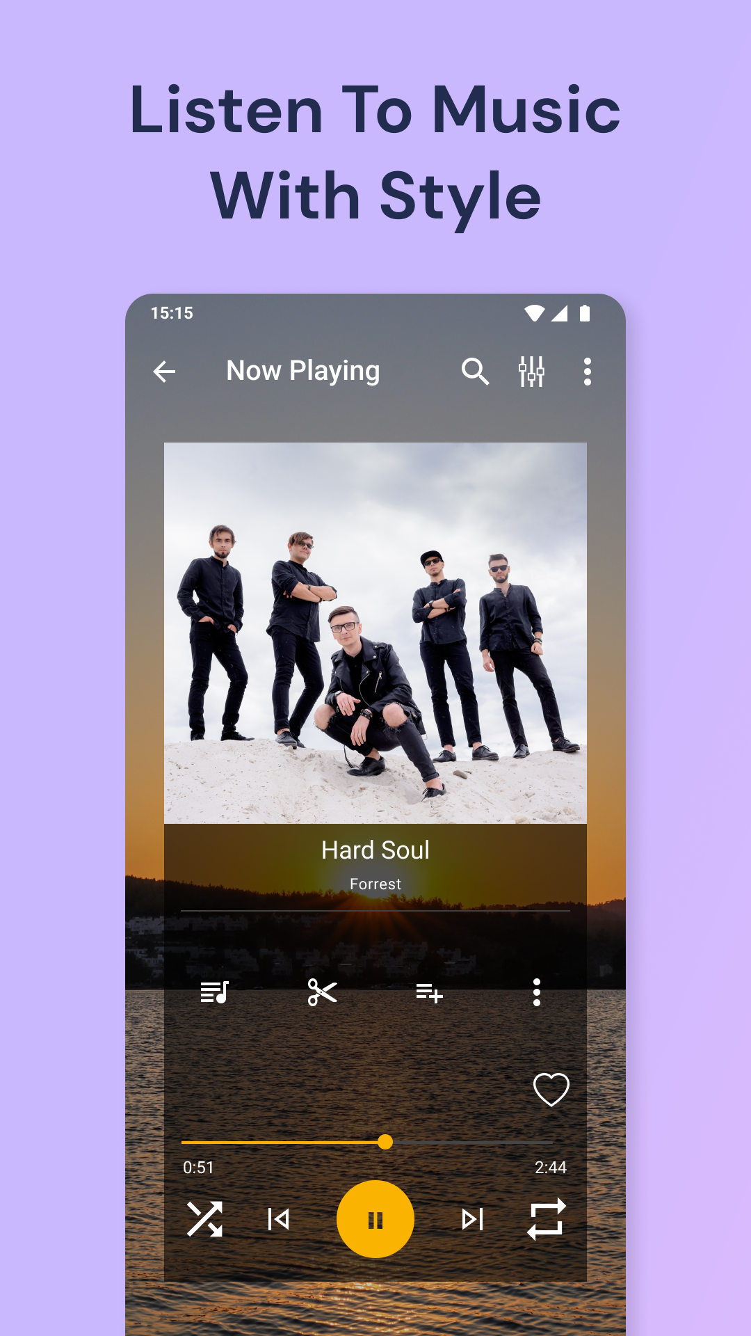 اسکرین شات 2 برنامه Music Player - JukeBox