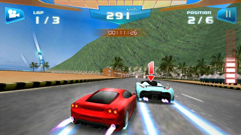 اسکرین شات 2 بازی Fast Racing 3D