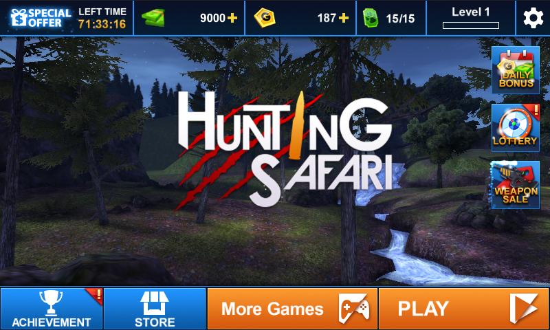 اسکرین شات 4 بازی Hunting Safari 3D