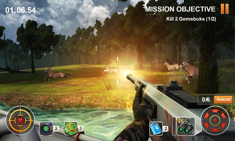 اسکرین شات 2 بازی Hunting Safari 3D