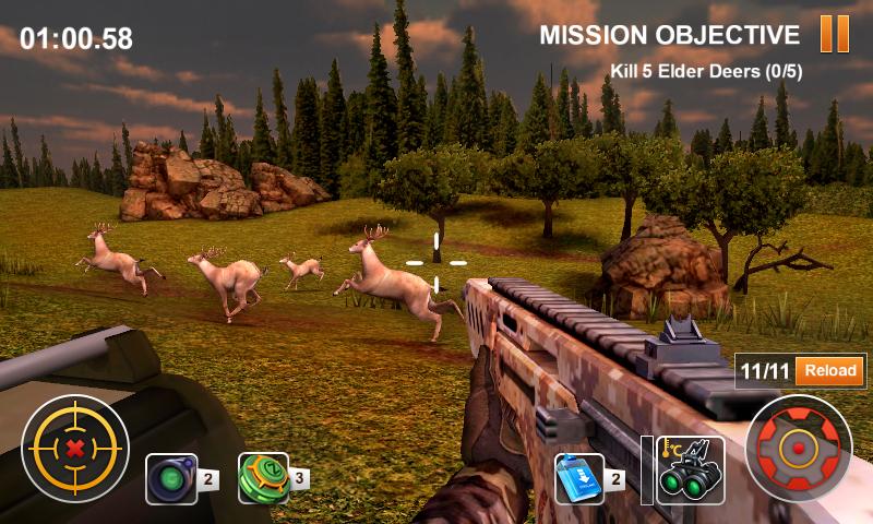 اسکرین شات 1 بازی Hunting Safari 3D