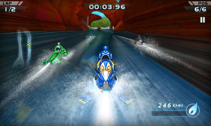 اسکرین شات 3 بازی Powerboat Racing 3D