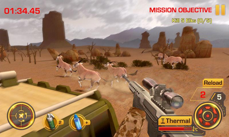 اسکرین شات 1 بازی Wild Hunter 3D