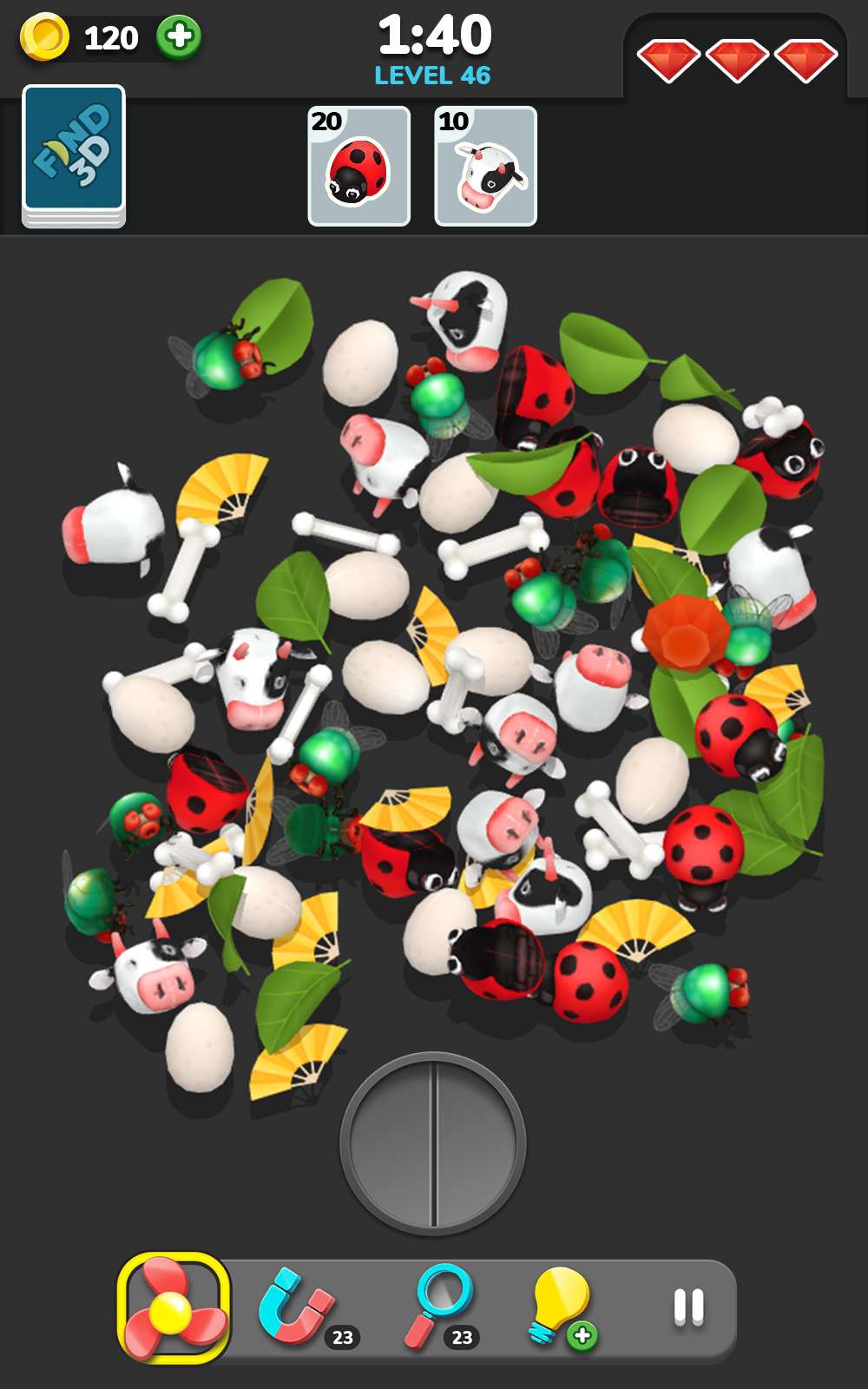 اسکرین شات 4 بازی Find 3D - Match 3D Items