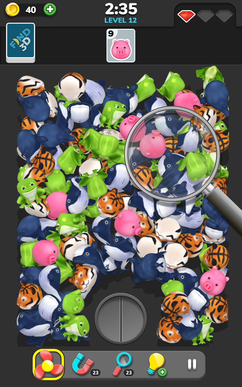 اسکرین شات 1 بازی Find 3D - Match 3D Items