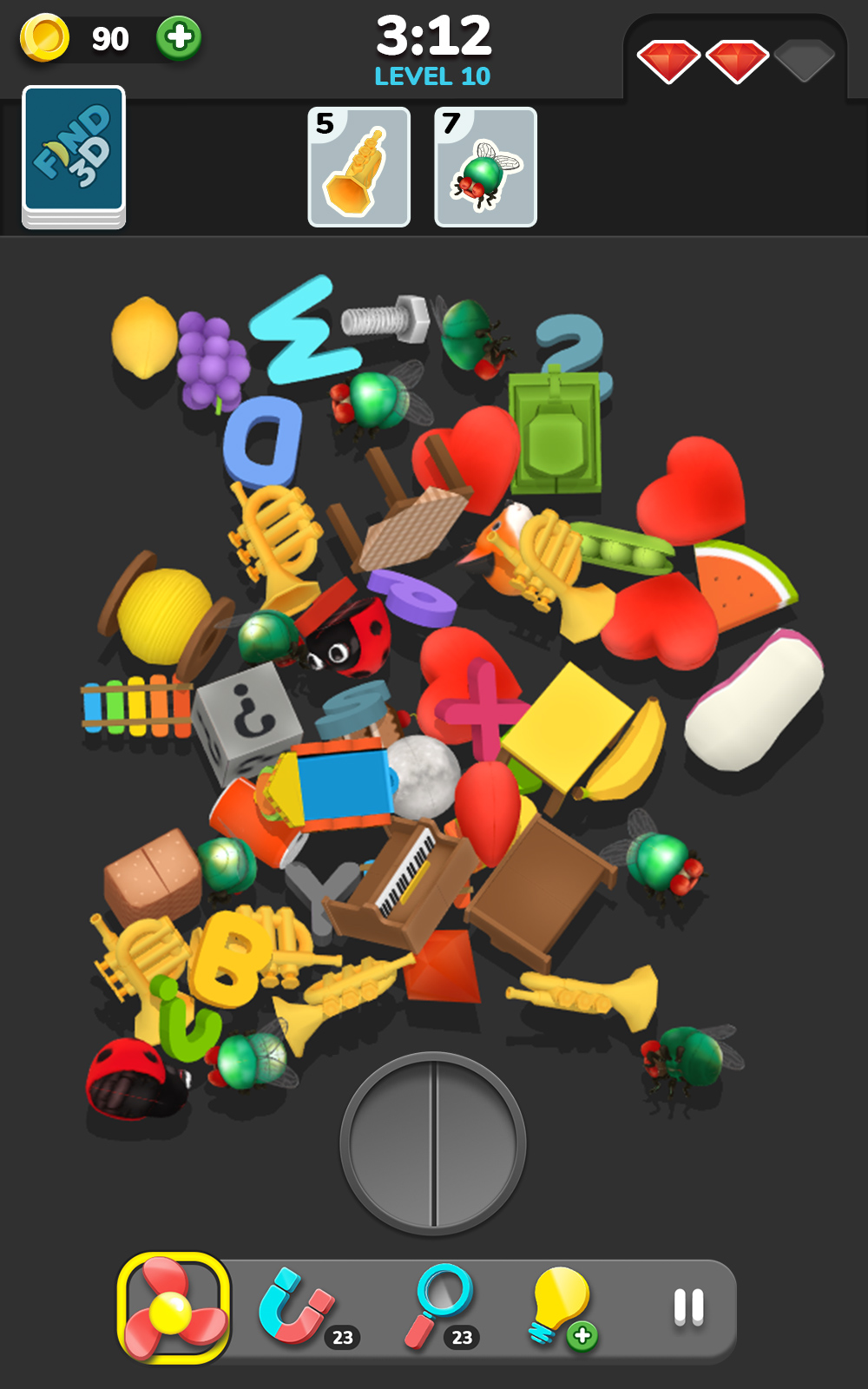 اسکرین شات 5 بازی Find 3D - Match 3D Items