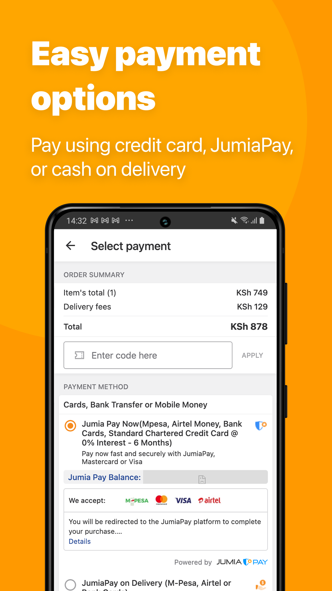 اسکرین شات 5 برنامه JUMIA Online Shopping