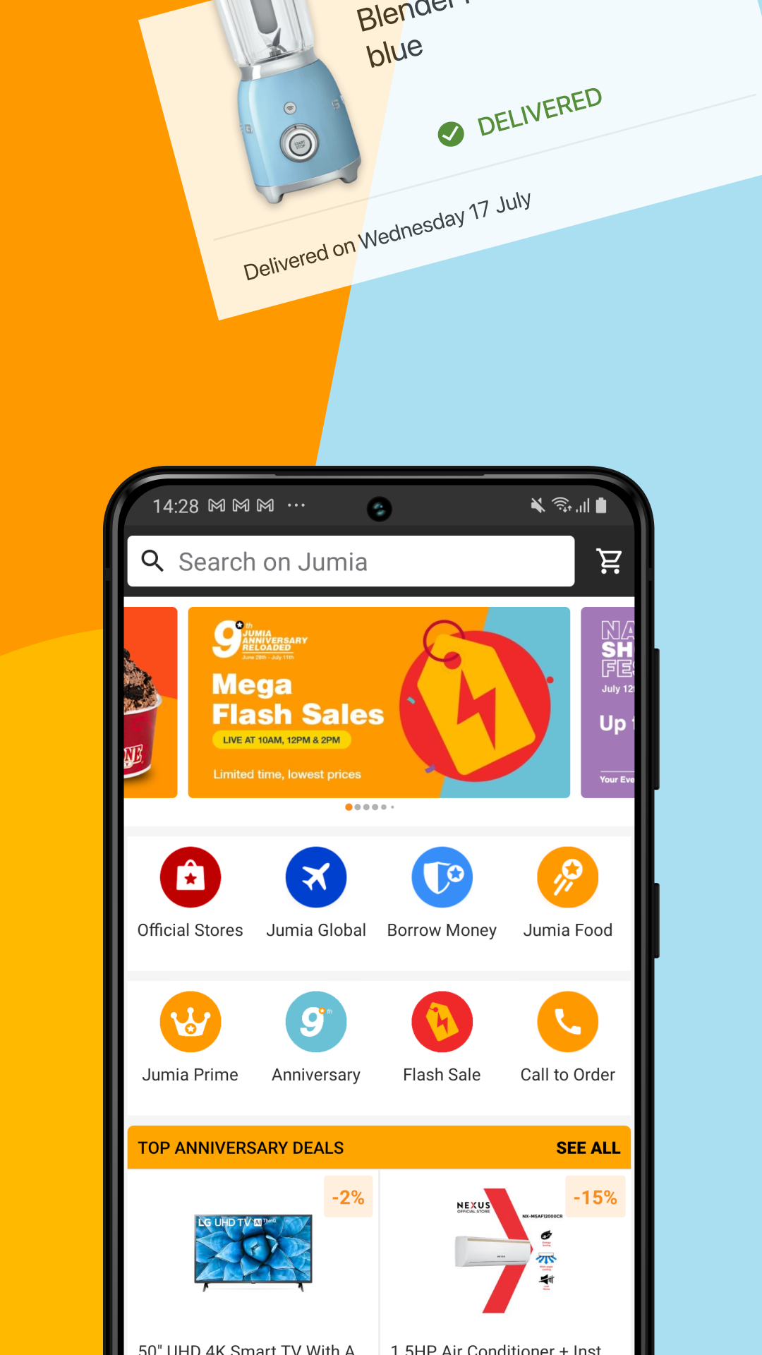 اسکرین شات 4 برنامه JUMIA Online Shopping