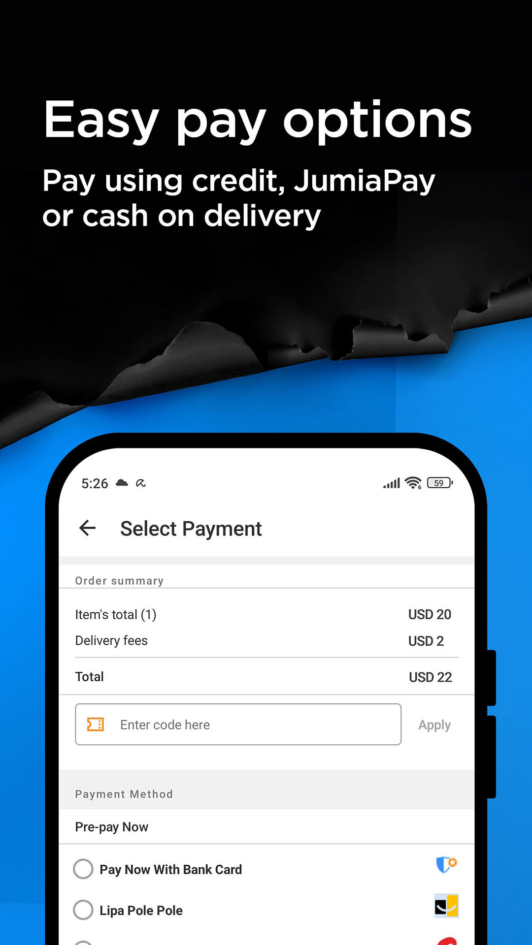 اسکرین شات 5 برنامه JUMIA Online Shopping