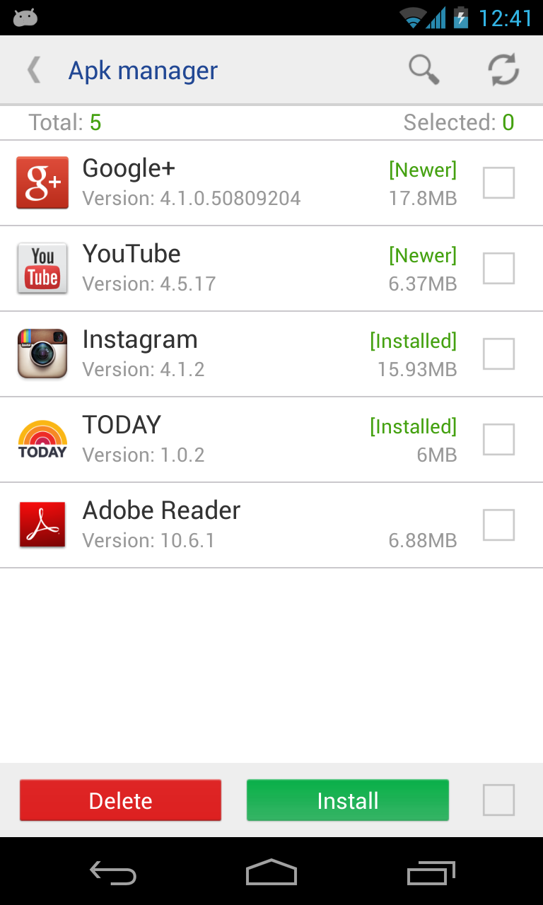 اسکرین شات 6 برنامه System app remover