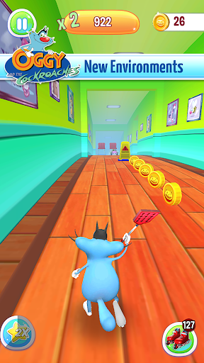 اسکرین شات 4 بازی Oggy 3D Run