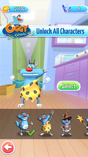 اسکرین شات 3 بازی Oggy 3D Run