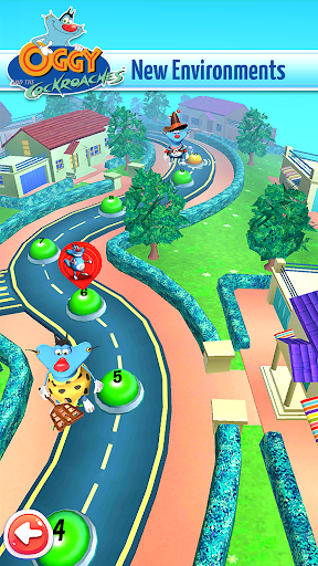 اسکرین شات 8 بازی Oggy 3D Run