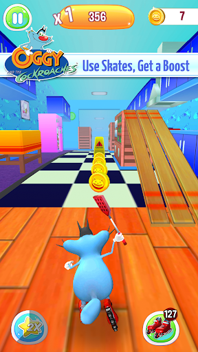 اسکرین شات 6 بازی Oggy 3D Run