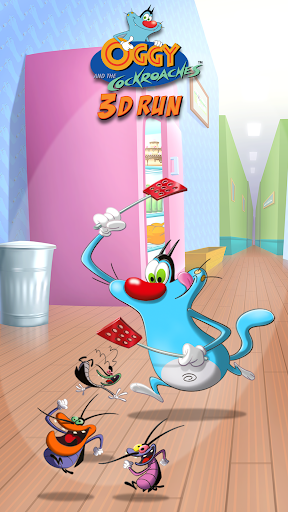 اسکرین شات 1 بازی Oggy 3D Run
