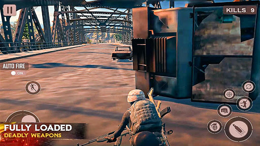 اسکرین شات 5 برنامه Cover Fire Squad :Free fire Commando Battle Ground