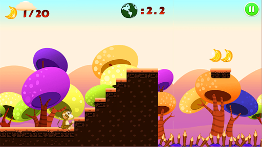اسکرین شات 6 بازی Jungle Monkey Run