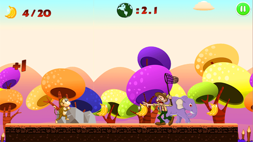 اسکرین شات 7 بازی Jungle Monkey Run