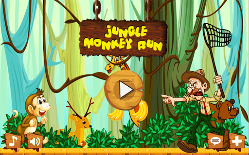 اسکرین شات 8 بازی Jungle Monkey Run