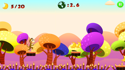اسکرین شات 5 بازی Jungle Monkey Run