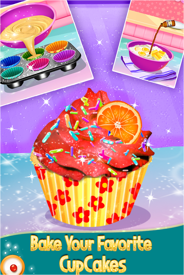 اسکرین شات 4 بازی Glitter Food - Kids Cafe
