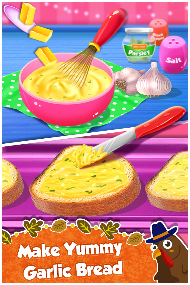 اسکرین شات 3 بازی Turkey Roast - Holiday Cooking