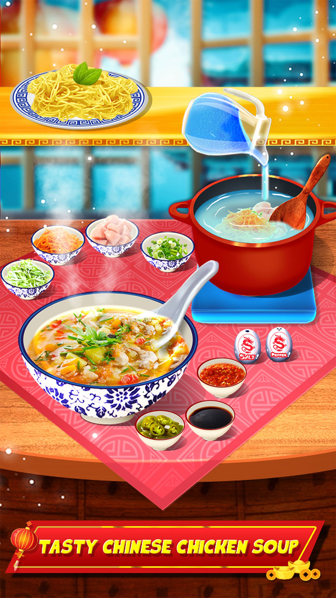 اسکرین شات 1 بازی Chinese Food - Cooking Game