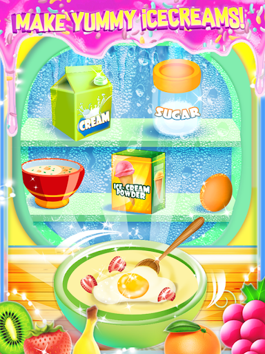 اسکرین شات 2 بازی Ice Cream Cooking - Ice Cream Maker Game