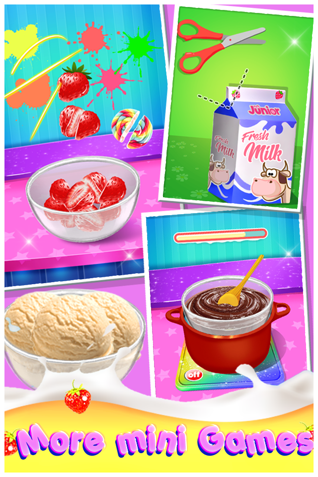 اسکرین شات 1 بازی MilkShake Madness - Girls Game