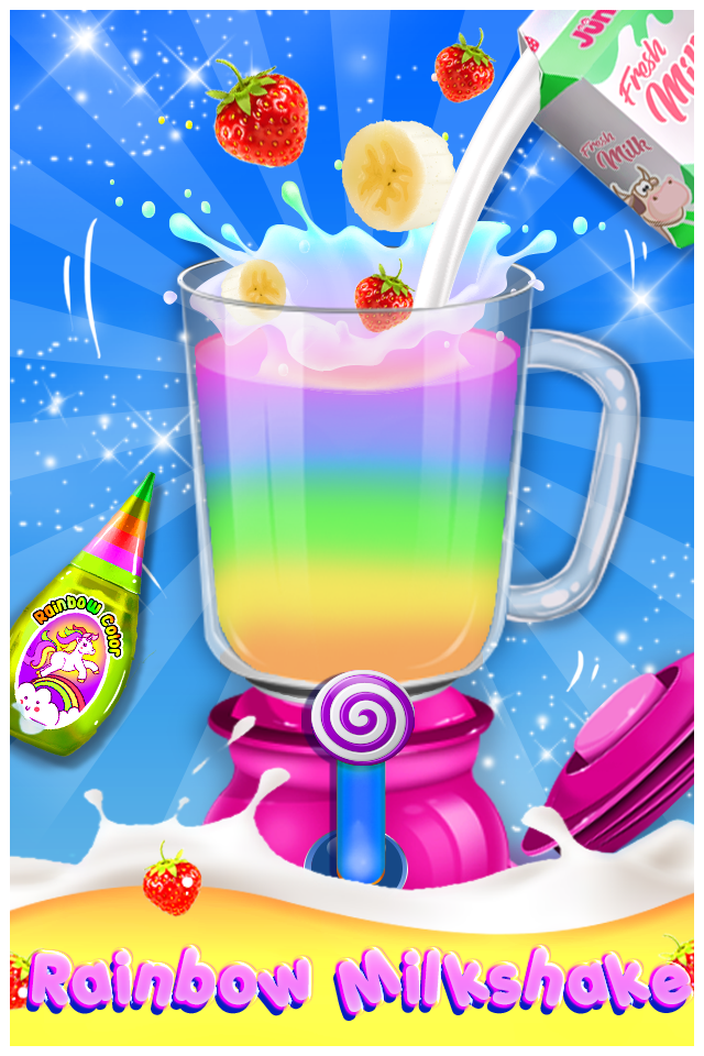 اسکرین شات 3 بازی MilkShake Madness - Girls Game