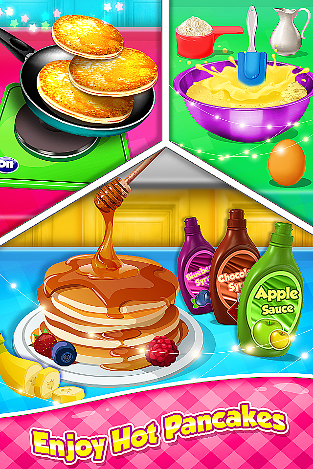 اسکرین شات 6 بازی Breakfast Cooking - Kids Game