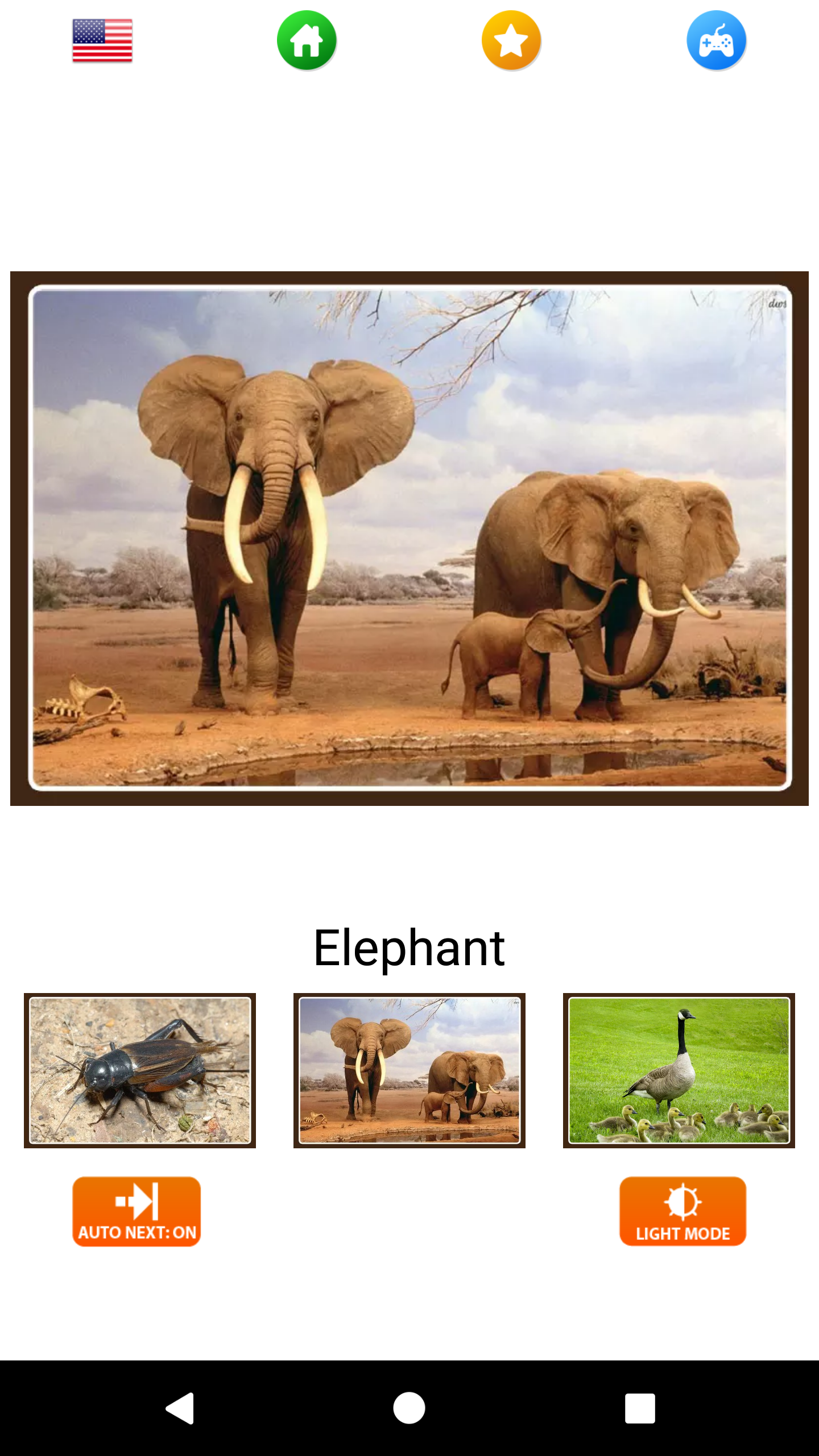 اسکرین شات 3 برنامه Animal sounds