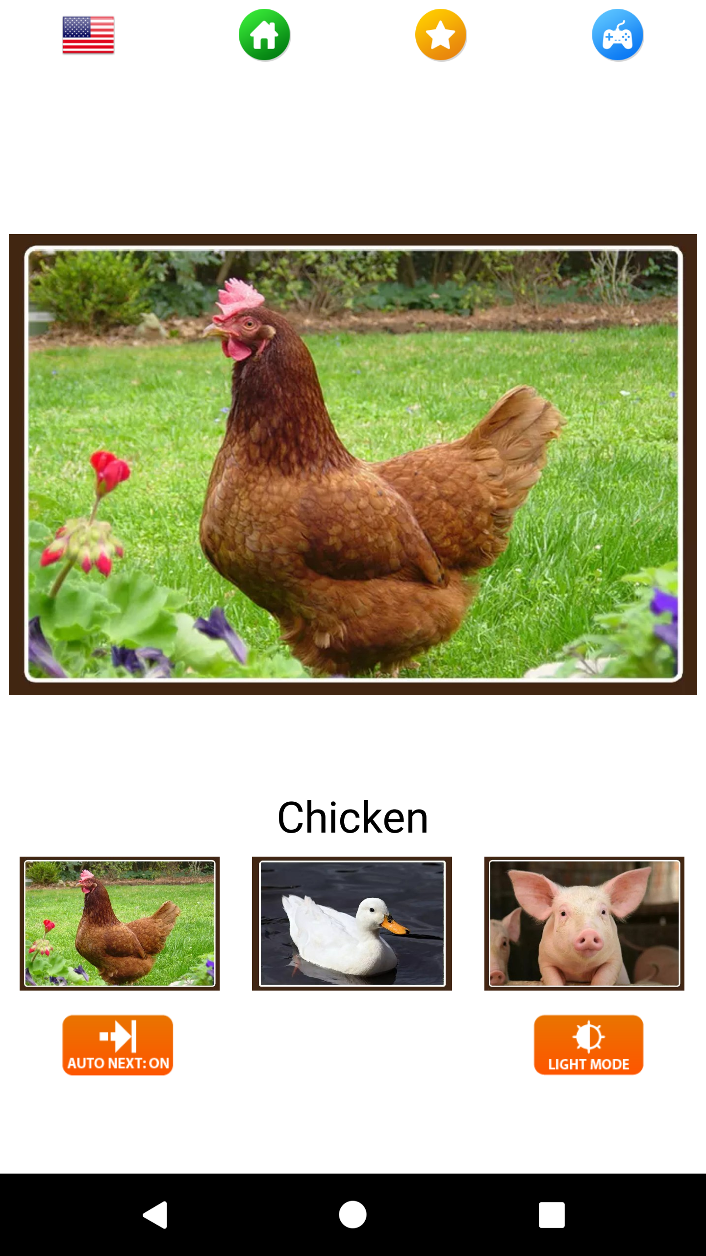 اسکرین شات 8 برنامه Animal sounds