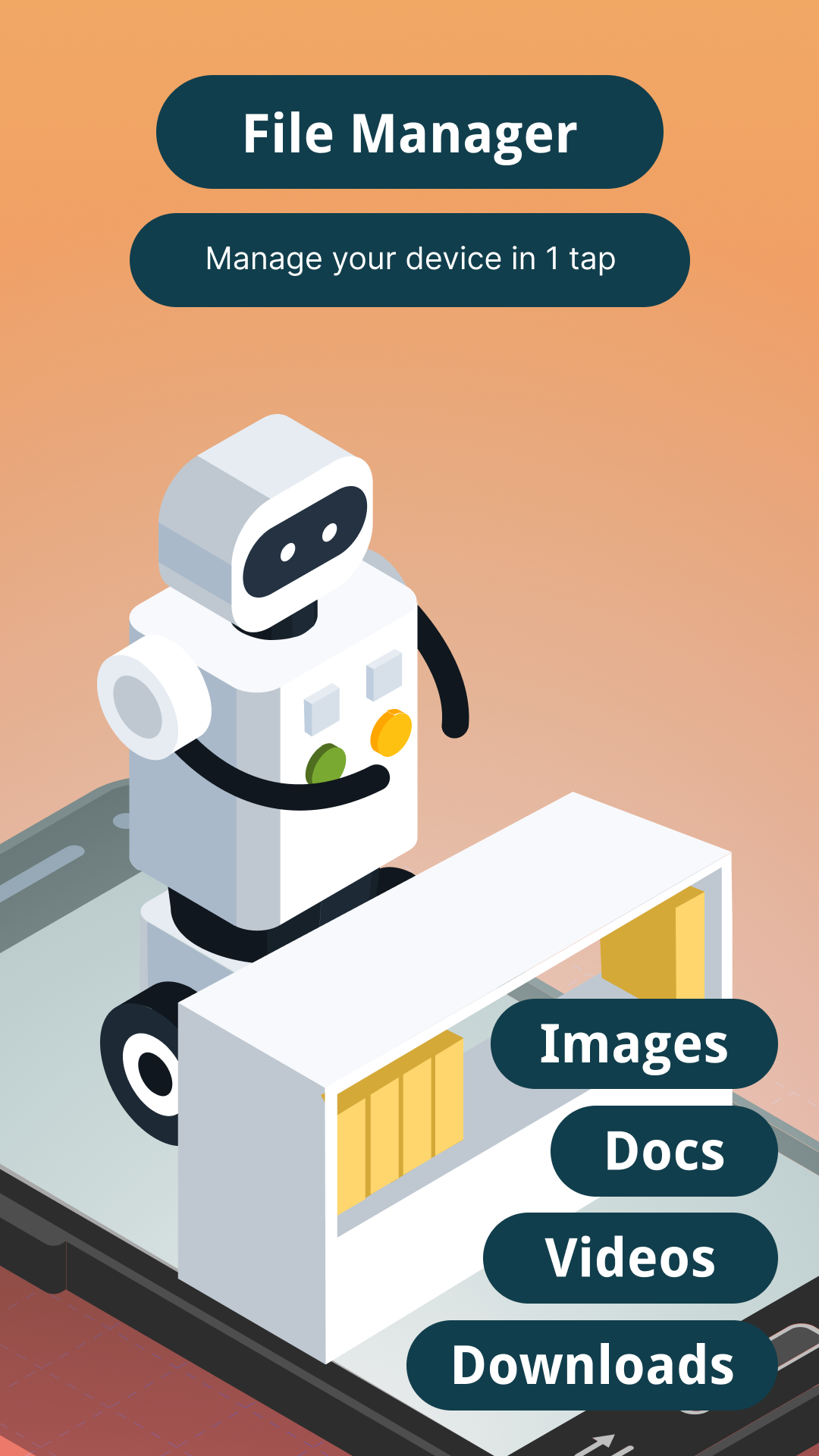 اسکرین شات 1 برنامه Junk Manager