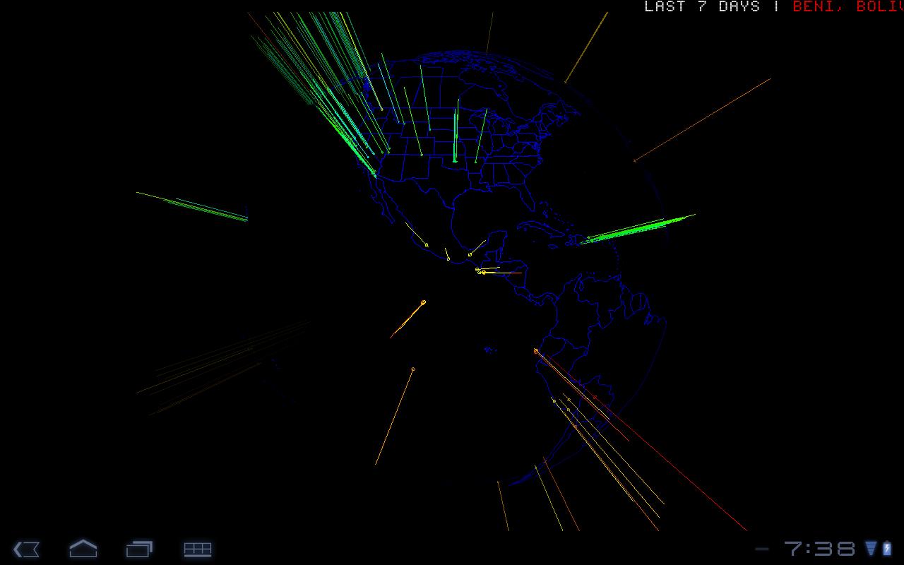 اسکرین شات 4 برنامه 3D Earthquake