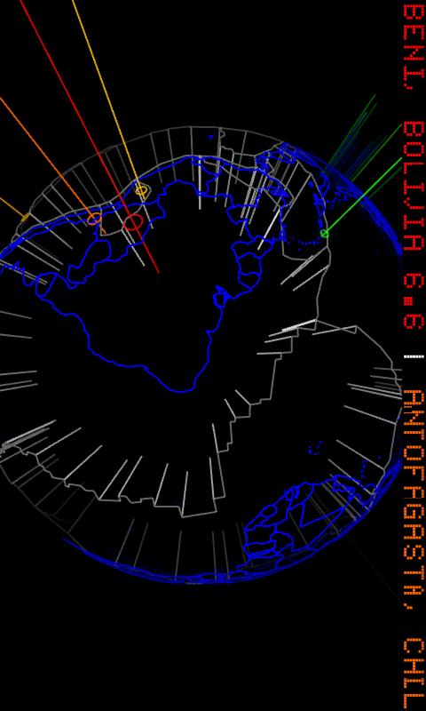 اسکرین شات 2 برنامه 3D Earthquake